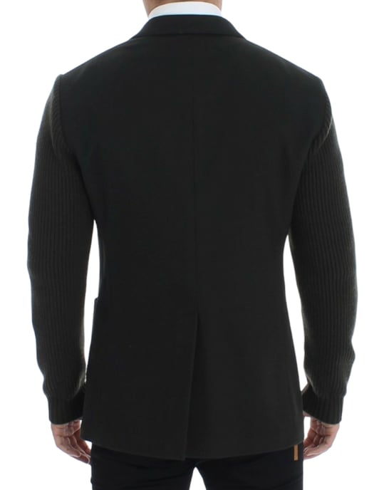 Blazer de manga de punto ajuste clásico - Image 4