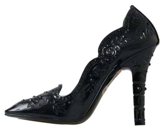 Zapatos de Tacón Floral de Cristal Negra CENICIENTA de Dolce & Gabbana - Image 2