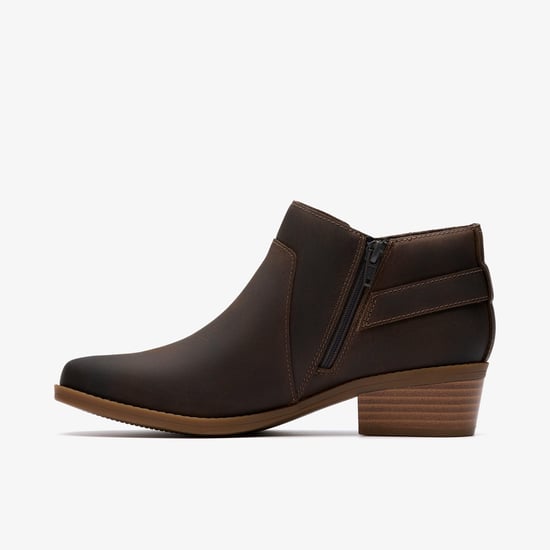 Botas de cuero aceitadas Danyelle Gema en taupe - Image 3