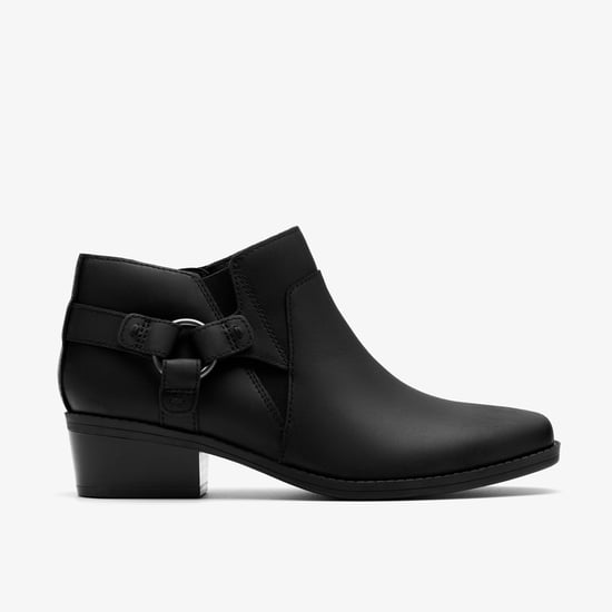Botas de Cuero Negro Brillante Danyelle Gema - Image 1