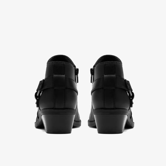 Botas de Cuero Negro Brillante Danyelle Gema - Image 5