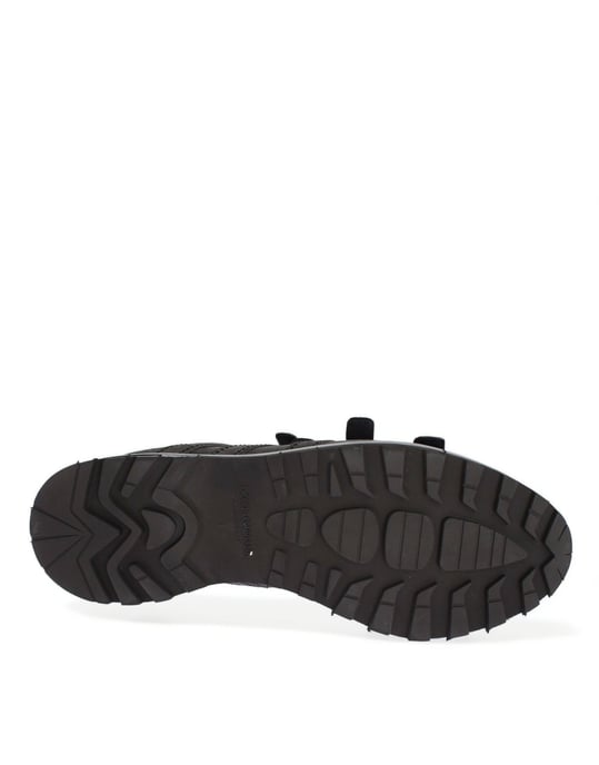Botas de Cuero Grises con Tira en el Tobillo Dolce & Gabbana - Image 5