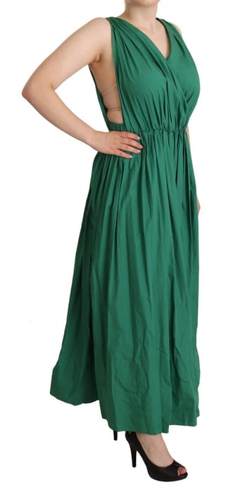 Vestido Maxi Sin Mangas De V Cuello Dolce Gabbana - Image 3