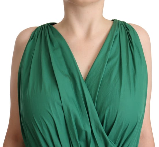Vestido Maxi Sin Mangas De V Cuello Dolce Gabbana - Image 4