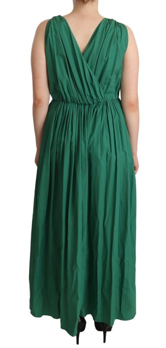 Vestido Maxi Sin Mangas De V Cuello Dolce Gabbana - Image 5