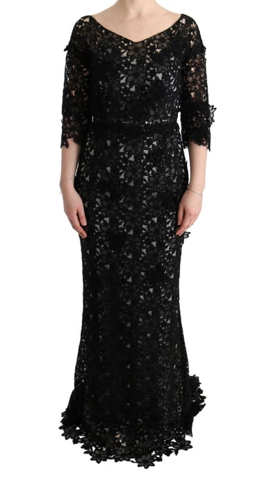 Vestido Maxi de Encaje Floral Estilo Sig60574 - Image 1