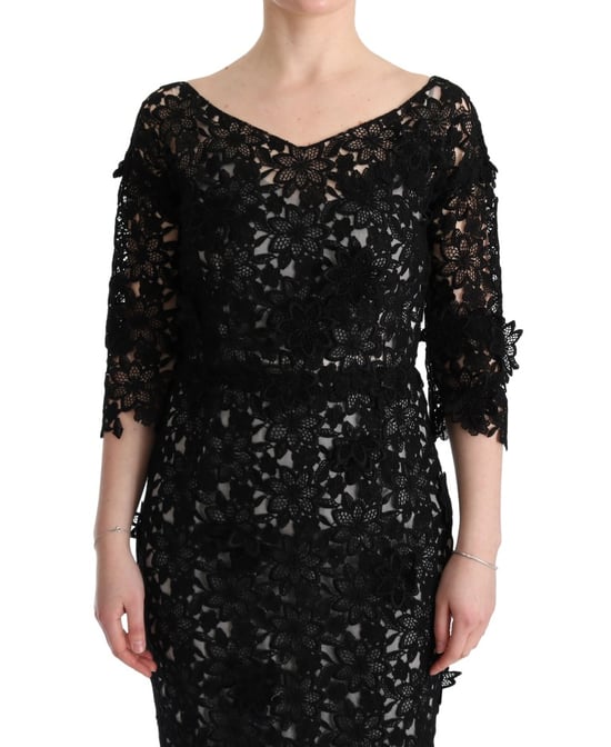 Vestido Maxi de Encaje Floral Estilo Sig60574 - Image 2