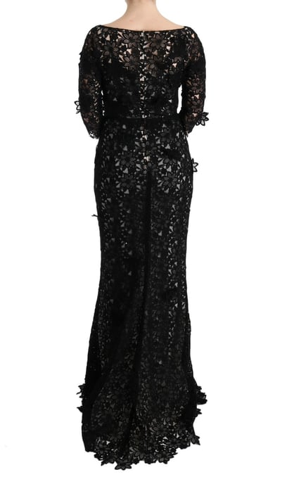 Vestido Maxi de Encaje Floral Estilo Sig60574 - Image 4