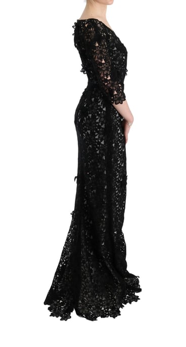 Vestido Maxi de Encaje Floral Estilo Sig60574 - Image 5