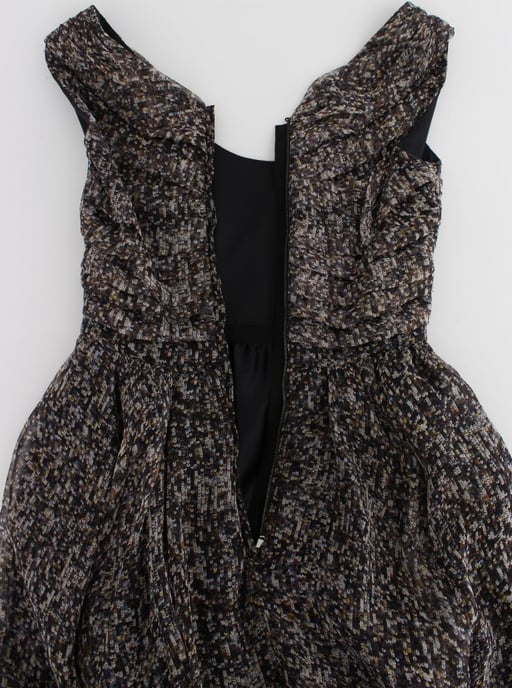 Vestido Maxi Sin Mangas de Dolce Gabbana con Estampado Floral - Image 6