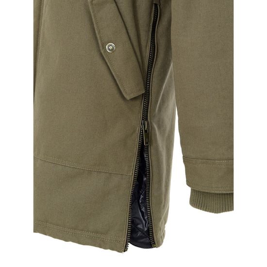 Chaqueta de cuero de motorista con detalles de cremallera - Image 5