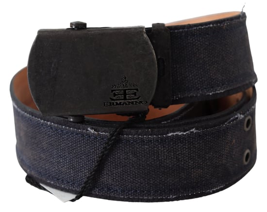 Cinturón de Cuero Azul con Hebilla de Traba de Ermanno Scervino - Image 2