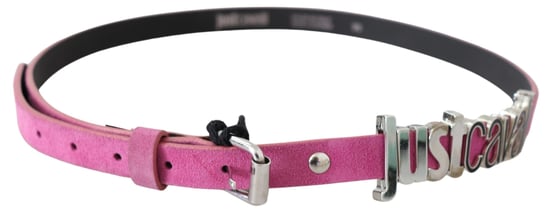Cinturón de Cintura con Hebilla de Metal Cromado Rosa Plateada Just Cavalli - Image 3