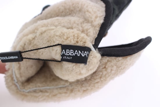 Guantes con Estampado de Leopardo y Studs - Image 6