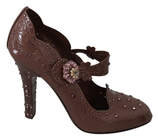 Zapatos de Tacón Floral Mary Jane de Dolce Gabbana - Image 1