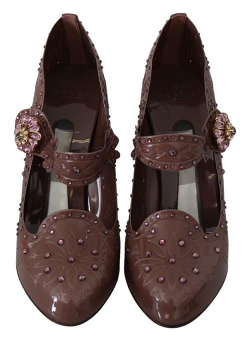 Zapatos de Tacón Floral Mary Jane de Dolce Gabbana - Image 2