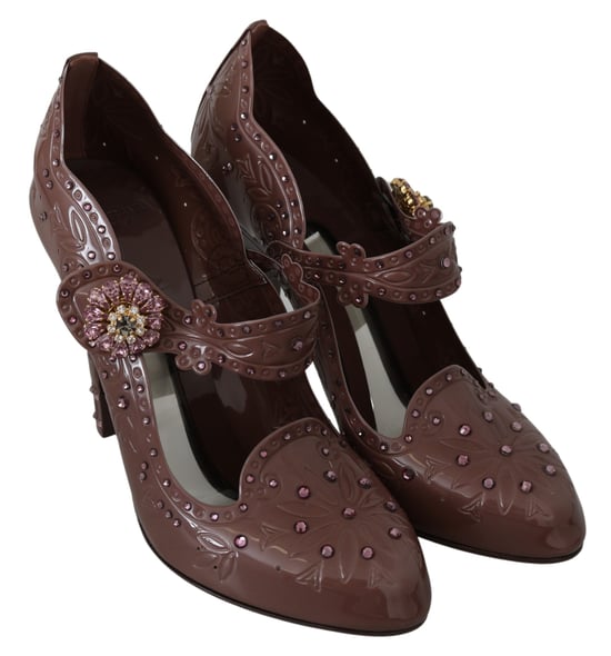 Zapatos de Tacón Floral Mary Jane de Dolce Gabbana - Image 3