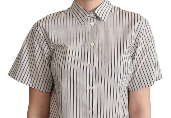 Blusa de manga corta con cuello Dolce Gabbana - Image 2