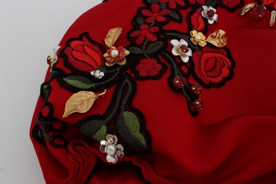 Shorts de Cintura Alta Bordados con Floral de Dolce Gabbana - Image 6