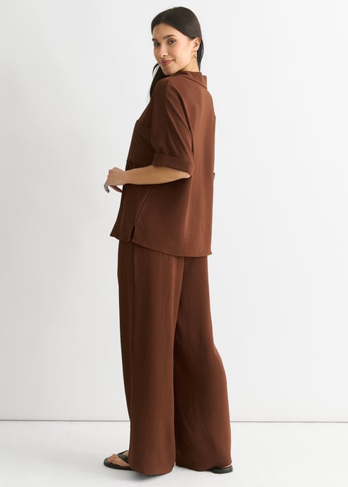 Camiseta oversize de Brown Air Flow - Image 3