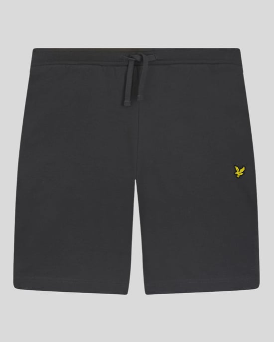 Pantalones cortos de chandal lisos en gris metalizado de Lyle & Scott - Image 5