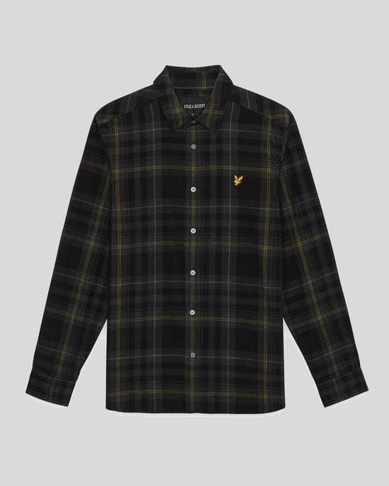Camisa de pana a cuadros tartán - Image 1