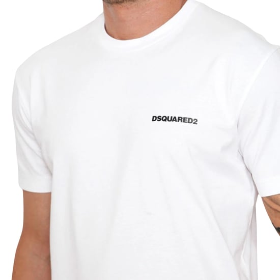 Camiseta Blanca Dsquared2 Cool Fit Headquarters - Image 5