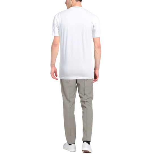Camiseta Blanca Con Logo De Etiqueta De Pared De Dsquared2 - Image 3