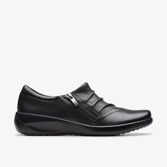 Kaetlyn Mila Black Leather Zapatos - Image 1