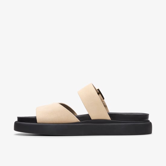 Sandalias de Ante Ecru Aristella Mule - Image 2