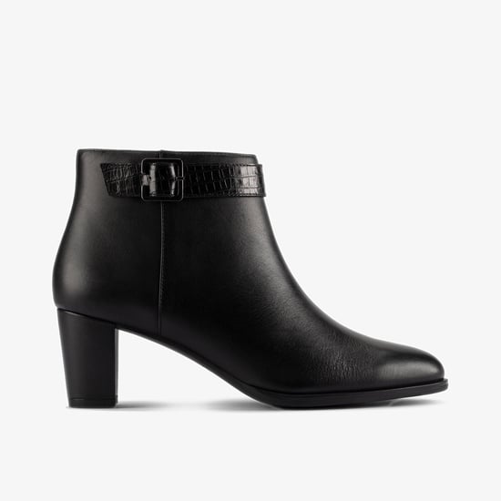 Botines de Cuero Negro Kaylin 60 - Image 1