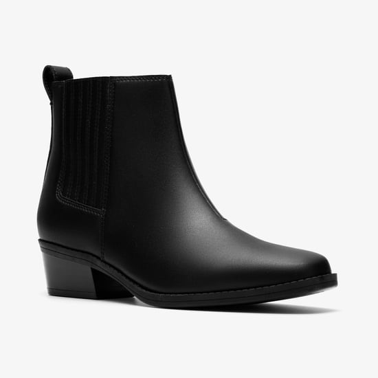 Botas de Cuero Negras Danyelle Skip - Image 4