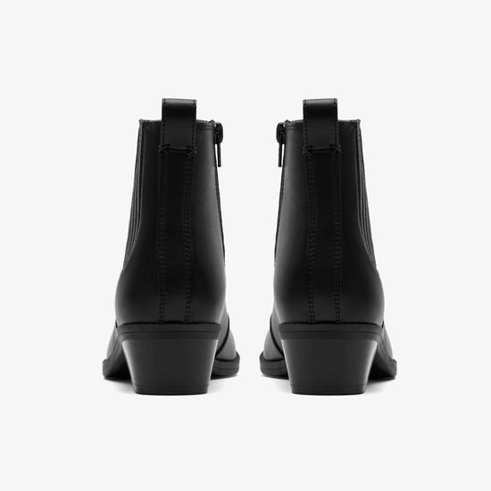 Botas de Cuero Negras Danyelle Skip - Image 5