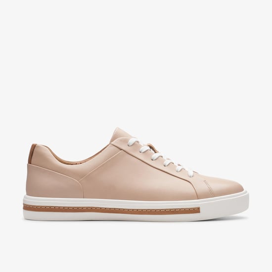 Unas Zapatillas de Cuero Rosa de Encaje Maui - Image 1