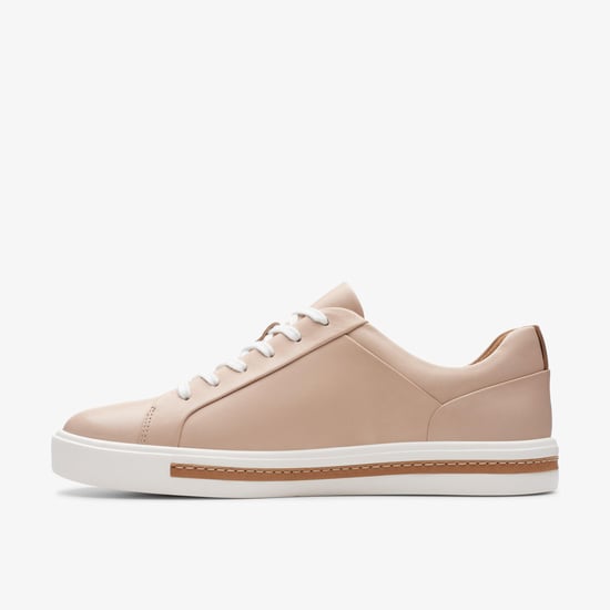 Unas Zapatillas de Cuero Rosa de Encaje Maui - Image 2