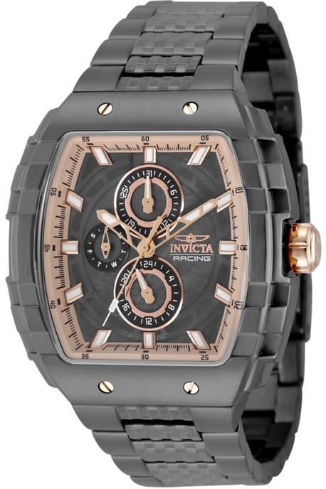 Invicta S1 Rally 50239 Reloj de Hombre - Movimiento de Cuarzo - Acero Inoxidable con Esfera Gris - 47 mm - Image 1