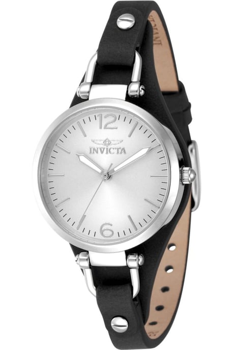 Invicta Wildflower 49588 Reloj de Mujer - Movimiento de Cuarzo - Acero Inoxidable con Esfera Plateada - 32 mm - Image 1