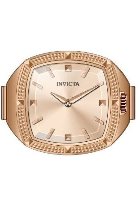 Invicta Mini Ring 50639 Reloj de Mujer - Movimiento de Cuarzo - Acero Inoxidable con Esfera de Oro Rosa - 23 mm - Image 1