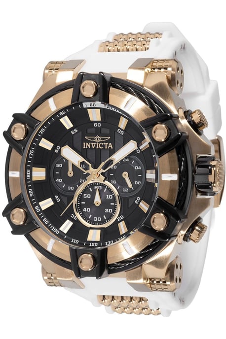 Invicta Bolt 49806 Reloj de Hombre - Movimiento de Cuarzo - Acero Inoxidable con Esfera Negra - 52 mm - Image 1
