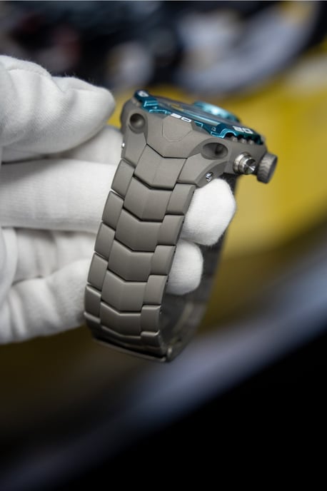 INVICTA Speedway 49881 Reloj de Hombre - Movimiento de Cuarzo - Acero Inoxidable con Esfera Gris - 50 mm - Image 3