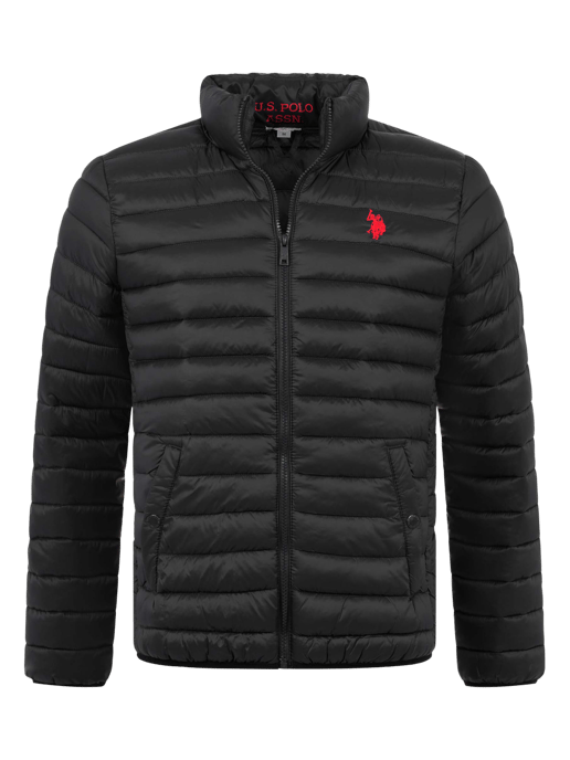 Chaqueta acolchada para hombre U.S. Polo Assn. con cuello alto - Image 1