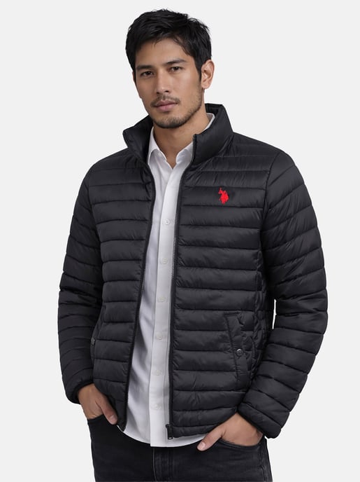 Chaqueta acolchada para hombre U.S. Polo Assn. con cuello alto - Image 5