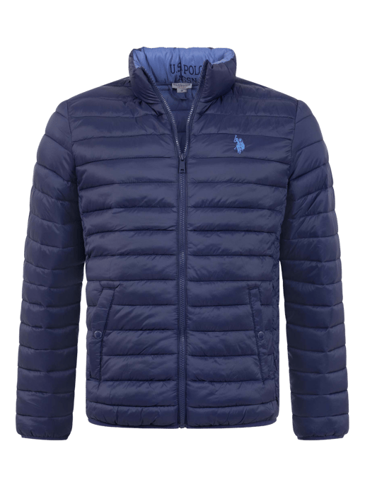 Chaqueta acolchada para hombre U.S. Polo Assn. con cuello alto - Image 1