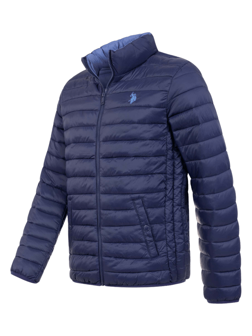 Chaqueta acolchada para hombre U.S. Polo Assn. con cuello alto - Image 2