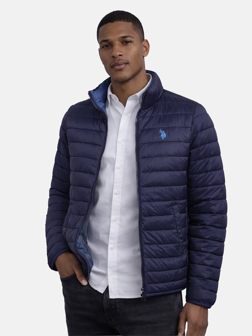 Chaqueta acolchada para hombre U.S. Polo Assn. con cuello alto - Image 5