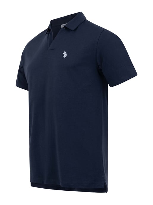 Polo para hombre U.S. Polo Assn. con cuello abierto - Image 2