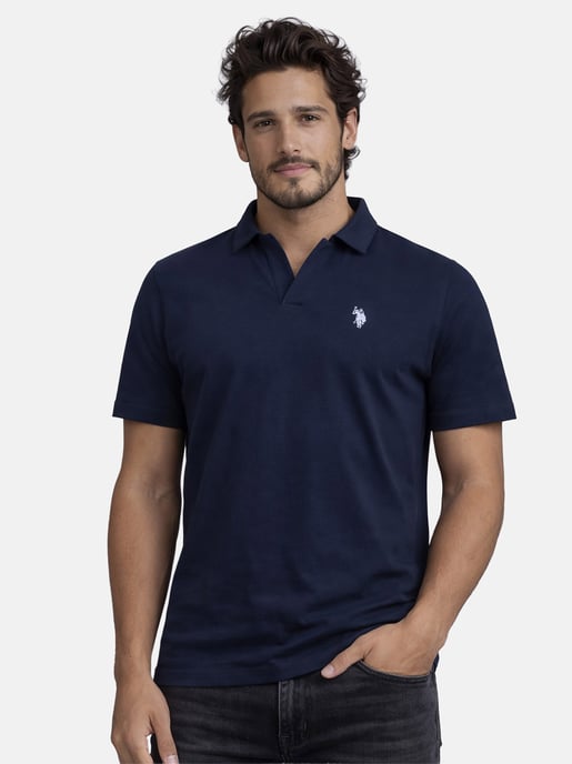 Polo para hombre U.S. Polo Assn. con cuello abierto - Image 5