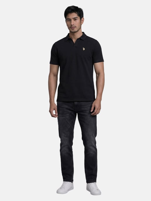 Polo para hombre U.S. Polo Assn. con cuello abierto - Image 4