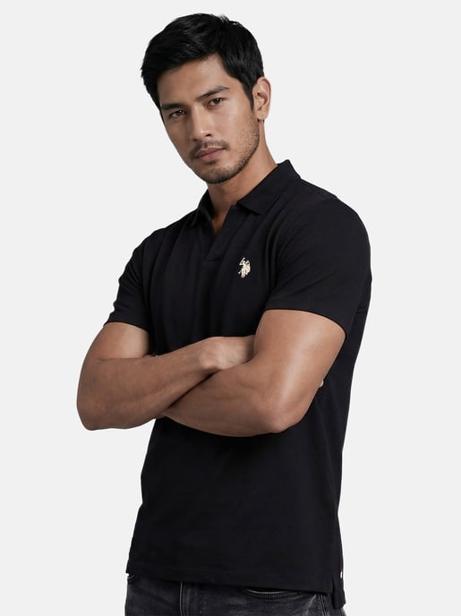 Polo para hombre U.S. Polo Assn. con cuello abierto - Image 6