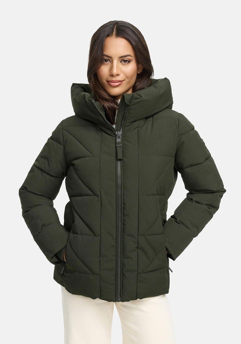 Chaqueta de invierno para mujer Marikoo Kuschelnasee con capucha - Image 5
